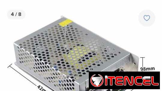 Transformador 12 voll 10 amp 120 whatts . Para cintas led, camaras etc