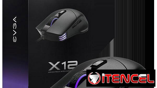 MOUSE EVGA X12 BLACK NUEVO EN CAJA 📦