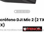 Micrófono DJI Mic 2 (2 TX + 1 RX). Incluye 2 transmisores, 1 receptor y estuche de carga inteligente.
