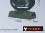 ventilador recargable F8