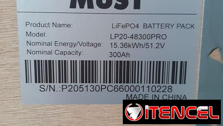 3250 Must 6kw con bateria de 15 kw