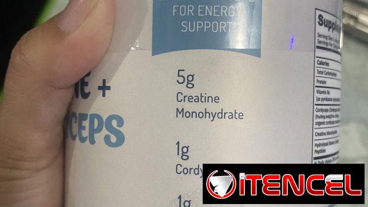 Creatina Mojohidratada+Cordyceps+Colageno