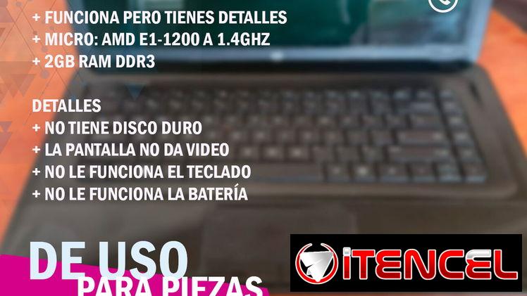 Laptop HP Notebook 2000 | De uso | Funcional | Con detalles para piezas — 8000 CUP
