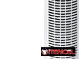 Ventilador oscilante de torre para toda la habitación con control remoto, color blanco y color negro-70usd