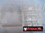 Organizador de cosméticos transparentes