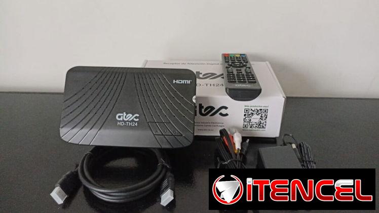 Caja decodificadora HD. Marca ATEC
