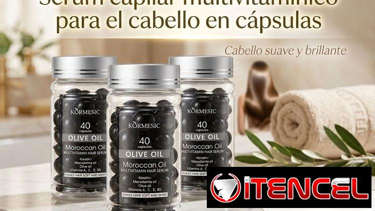 Serum capilar multivitamínico en cápsulas para el cabello
