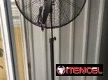 VENTILADOR INDUSTRIAL PEDESTAL 24p marca Jinghan 130W, Tres velocidades 3 ASPAS Precio $190 USD  Transporte incluido