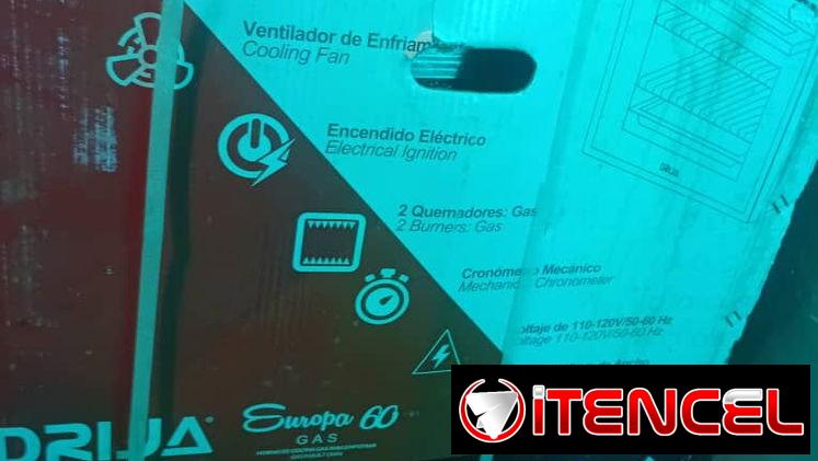 Horno de gas empotrable
