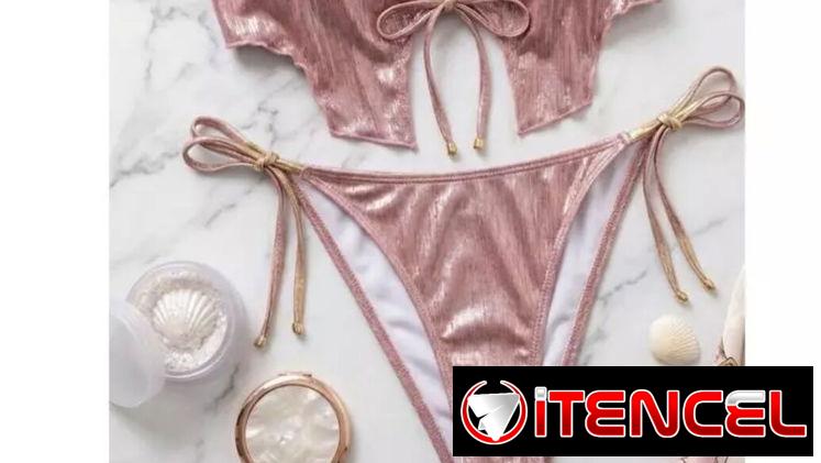 ✨ Biquini rosa perla ✨