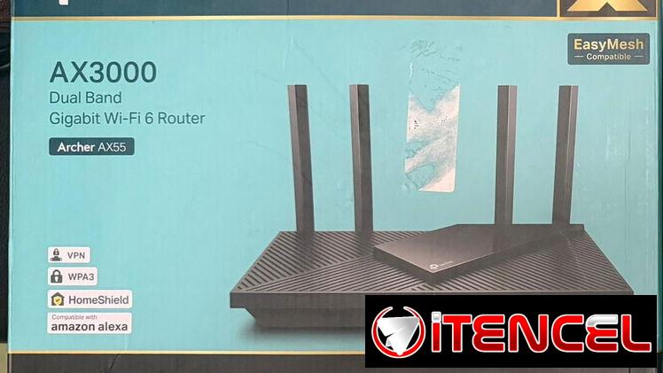 💥SELLADOS ROUTER TPLINK ARCHER WIFI 6 AX21 /1800Mbps  GIGABIT CLIENTE Y SERVER VPN 💥  55821991