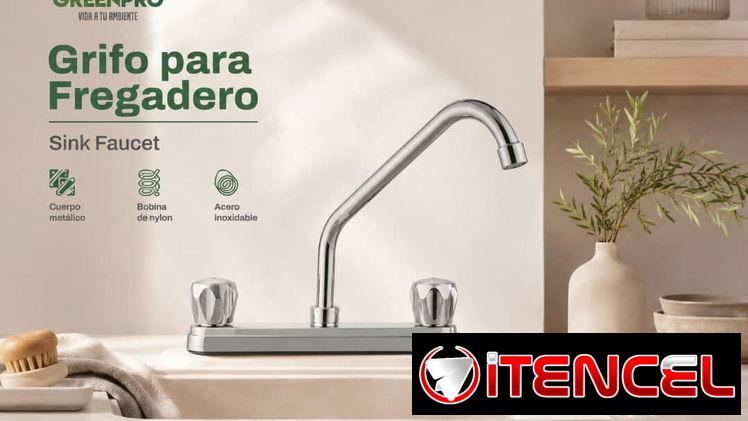 Grifo para Fregadero GREENPRO Cromado