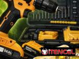 Taladro -Atornillador Inalambrico Marca:SealTools  2Bateriaz 24v 2.6AH Velocidades :18+1// movil 5 9757936