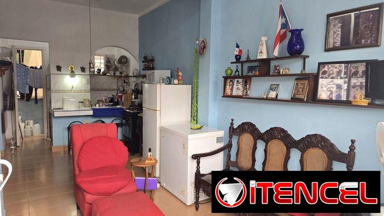 Apartamento seminterior de 2/4, en Santos Suárez (SS-28)