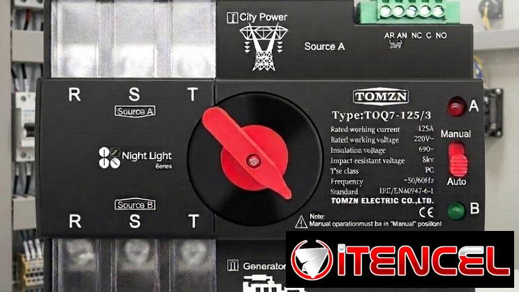 ​⚡ Transfer Automático 125A (3P / 220V) ⚡