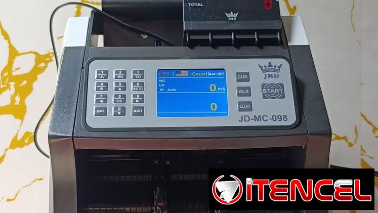 🎰Máquina de contar dinero profesional JMD  💨Velocidad de conteo: +1000 billetes/ minuto ☑️Selector de moneda y de deno