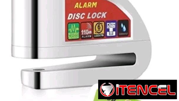 Candados con alarma para motos