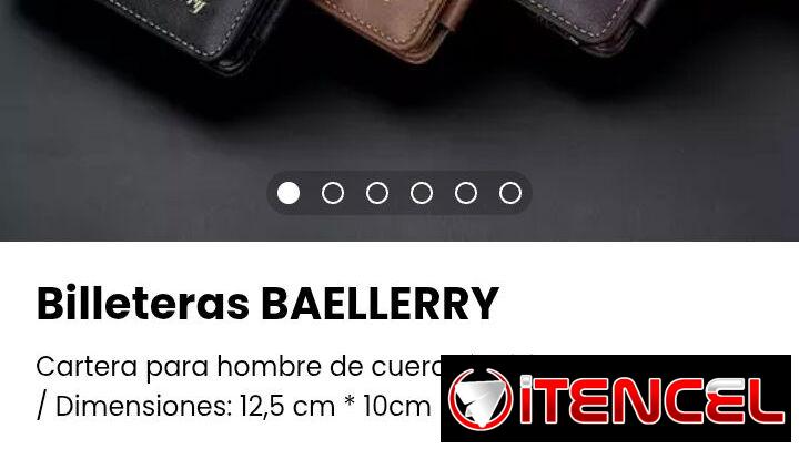 Billeteras BAELLERRY. Nueva
