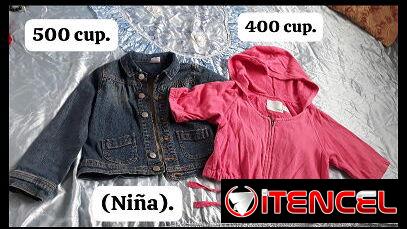 Ropa y zapatos de niña.