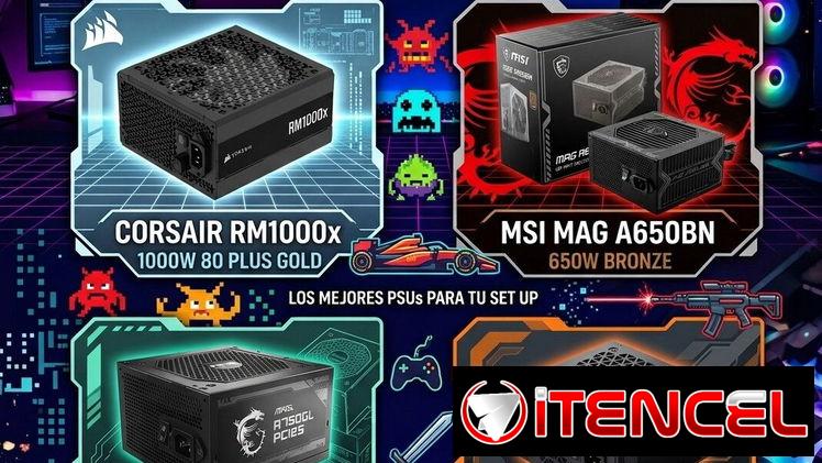 🧲🖥️📲Fuentes de PC selladas   05 9334027   220usd Fuente Alimentación Corsair RMx Series RM1000x PCIe 5.1 ATX 3.1 1000