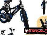 Rebajada bici nueva medida 16 azul ya armada lista para montar y que su peque disfrute estas vacaciones llenas d apagon