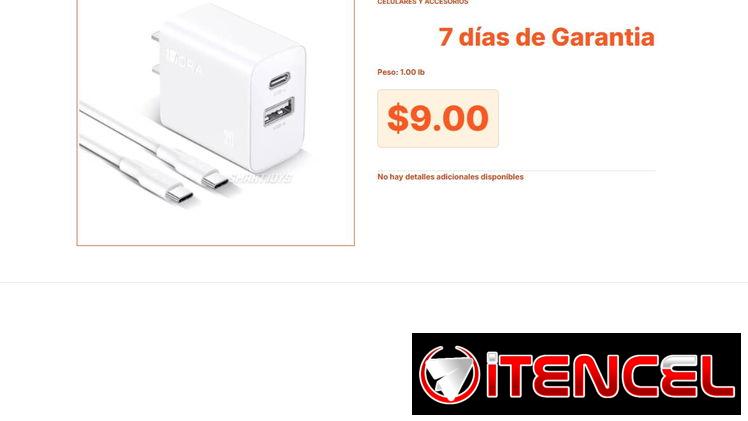 Cargador Rápido GAR162 20W: Carga de 20W para Smartphones Modernos VPT#-0074