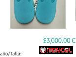 Chancletas números del 30 al 35