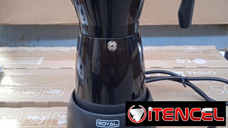 🚧 CAFETERA ELECTRICA MARC ROYAL DE 3 & 6 TAZAS COLOR NEGRAS Y ROJAS 🚧