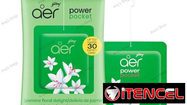 Ambientadores Power Pocket Grodej,ideal para el auto, cuarto,baño y closet, duración 30 días $650