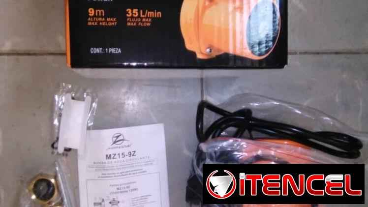 Presurizador o bomba de agua automático. Nuevo