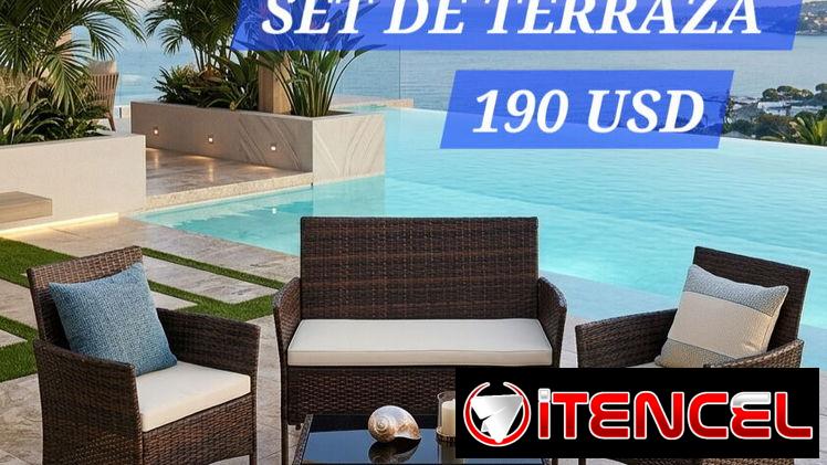 Juego de Terraza 3 piezas