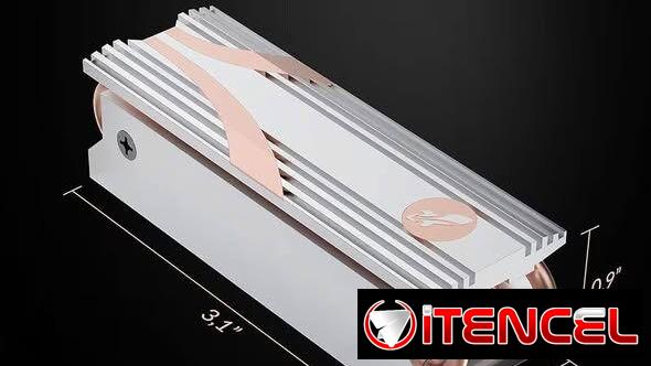 🦾🦾escribeme al whatsApp 25usd Disipador de calor con ventilador Blazing M.2 Gen5 Compatible con placas base ASRock PCI