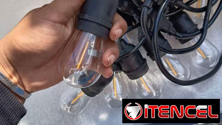 Guirnalda de Luces LED Exterior 10 bombillos (CV)