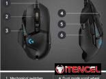 🎮🖱️ MOUSE GAMER LOGITECH G502 HERO 25K RGB 11 BOTONES + PESAS 🔥 ENVÍO DISPONIBLE HABANA + 7 DÍAS DE GARANTÍA