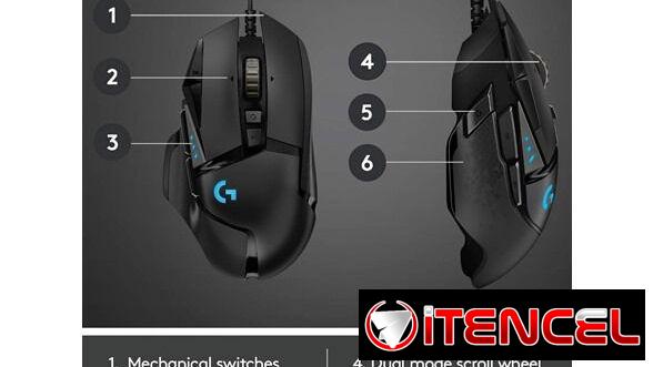 🎮🖱️ MOUSE GAMER LOGITECH G502 HERO 25K RGB 11 BOTONES + PESAS 🔥 ENVÍO DISPONIBLE HABANA + 7 DÍAS DE GARANTÍA