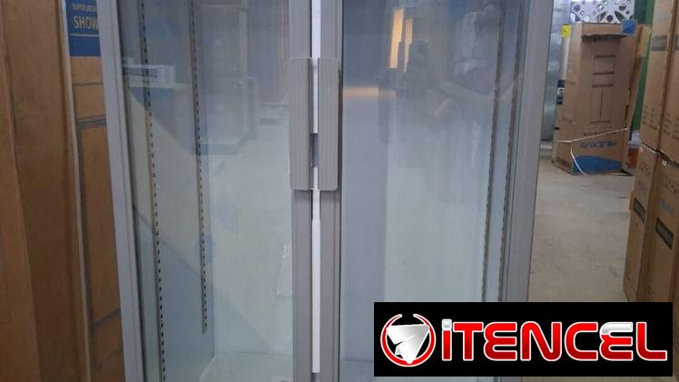 Exibidora vertical Milexus 20 pies doble puerta
