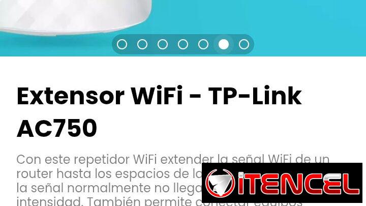 Extensor WiFi – TP-Link AC750. Extiende la señal WiFi de un router hasta los espacios de la casa donde no llega la señal