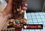 Vendo figura artesanal azteca