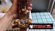 Vendo figura artesanal azteca