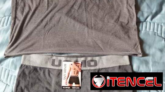 CALZONCILLO TALLA LIBRE (M_L) Y CAMISETA TALLA L: 600 CUP C/U.