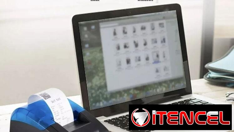 Impresora térmica pequeña para imprimir recibos