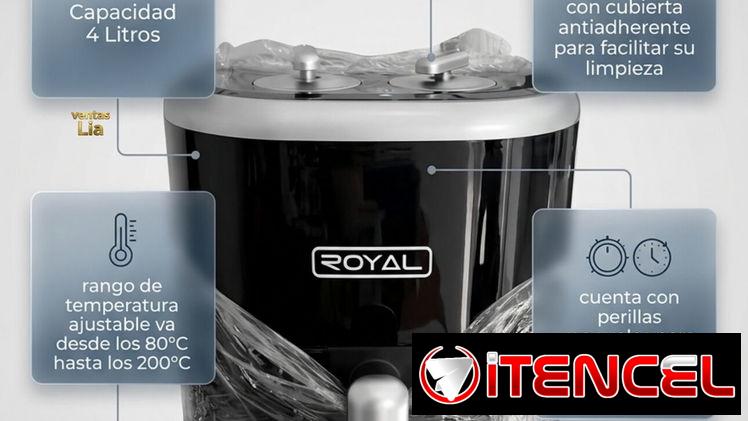 Freidora de aire Royal 4 Litros