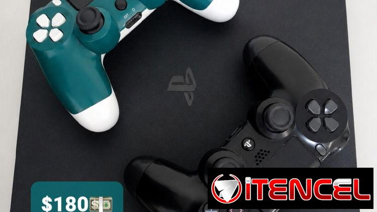 PS4 SLIM 500 GIGAS PIRATEADO. 2MANDOS. TODOS SUS CABLES. MANTENIMIENTO RECIEN HECHO