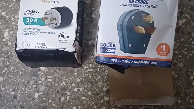 Espiga planta  50 amperes