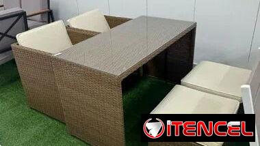 Juego de terraza