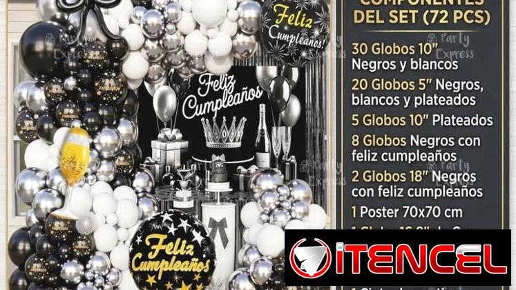 Set de cumpleaños, también podemos crearlo a si imaginación