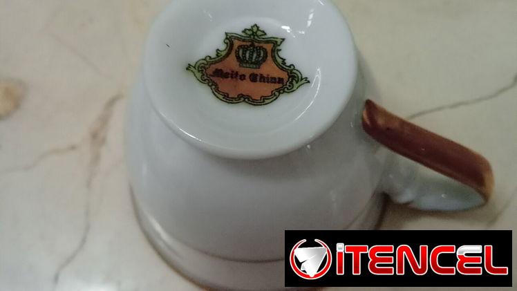 Juego 12 tacitas de café marca MEITO CHINA