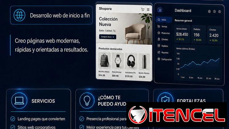 Desarrollo de páginas web a medida