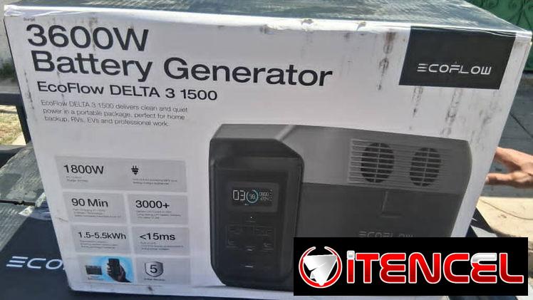 Despídete de la inestabilidad del SEN: esta ECOFLOW DELTA 3 1500 provee todo lo que necesitas ⚡