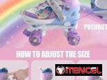 🛼Patines Ajustables para Niños y Niñas (3-12 años) con Luces LED y Equipo de Protección🛼